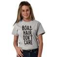 thumbnail image 1 of Boat Hair Don't Care Ocean Vibes Cute Women's Plus Size Graphic Tee Brisco Brands 2X, 1 of 3