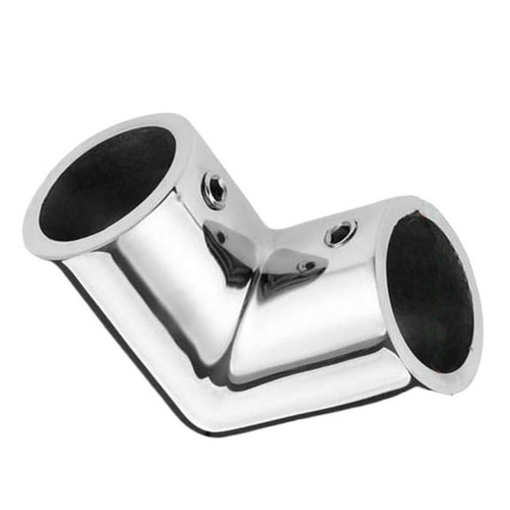 Boat Hand Rail Fitting 1PC 316 Stainless Steel Heavy Duty Marine Grade Fit 90 Degree Elbow For 25mm Pipe Tubing Mount Hardware ,Convenient to Use