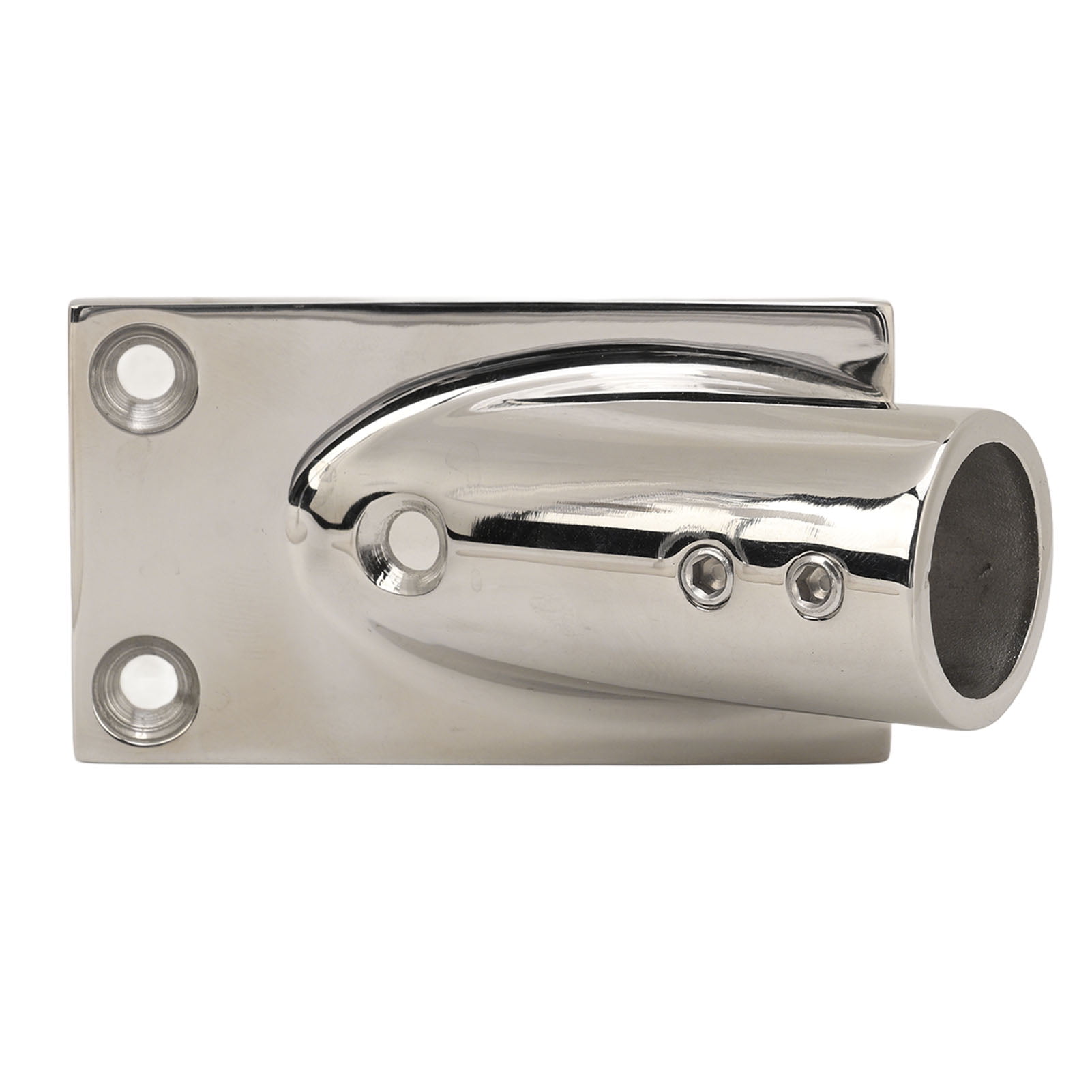 Boat Hand Rail Fitting 30 Degree 7/8 Inch 1in Rectangular Base 316 Stainless Steel Boat Base