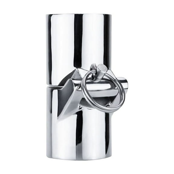 Boat Handrail Fitting, 316 Stainless Steel Tee Rail Pipe Fitting Connector, Pipe Connector Hardware Fitting For Marine Boat Yachet ,Compact Safe Design