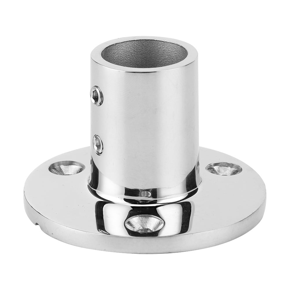 Boat Handrail Round Base 90 Degree 22mm Stainless Steel Boat Hand Rail ...