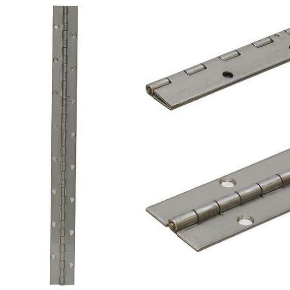 Boat Hatch Piano Hinge | 17 x 1 1/2 Inch 16 Gauge Stainless Steel