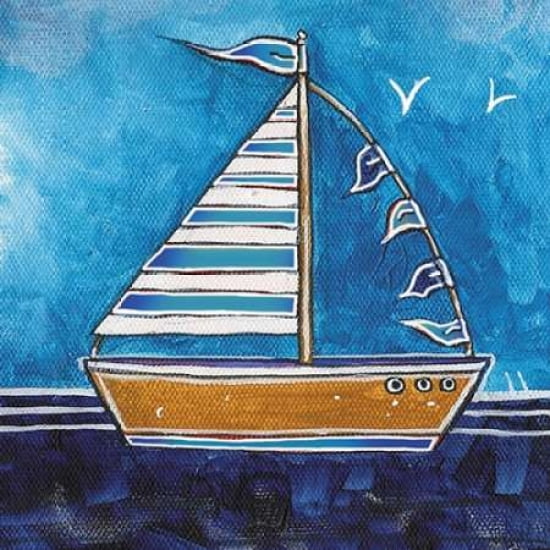 Boat II Canvas Art - Stuart Roy (24 x 24)