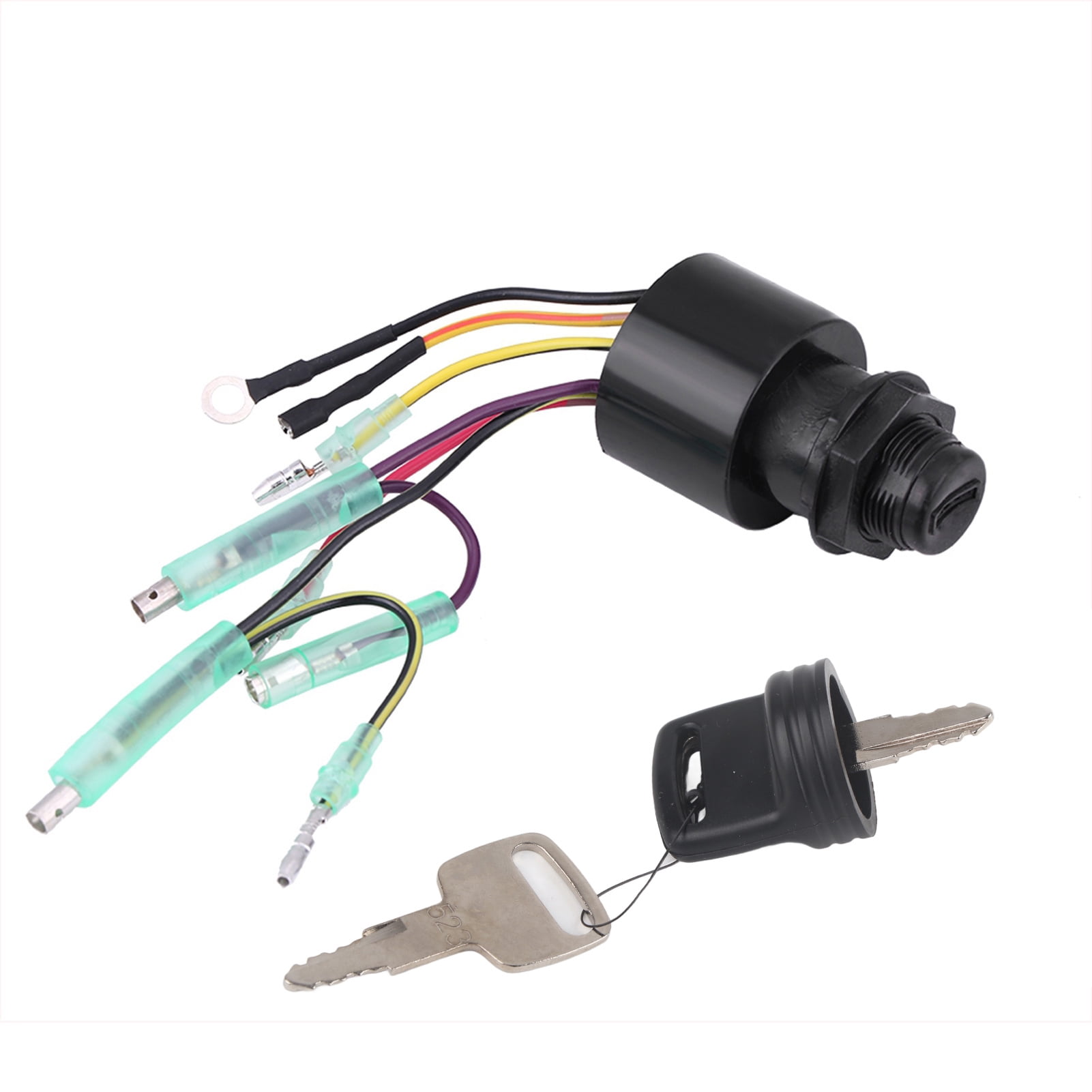 Boat Ignition Key Switch Assembly for Mercury Outboard Remote Control ...