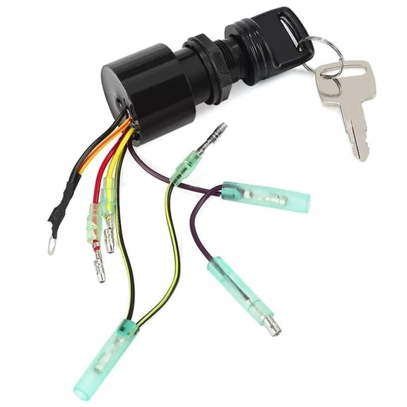 Boat Ignition Key Switch for Mercury Outboard Control Box Motor 87-17009A5 PartTAPDRA Spare Part