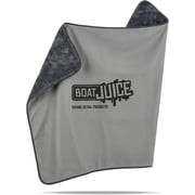 Boat Juice Rapid Dry Slim Microfiber Towel, Twisted-Loop Drying Towel, 800 GSM, 28 x 36 in, Gray