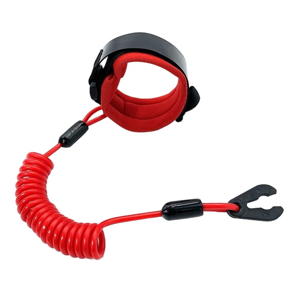 Boat Lanyard with Wrist Strap Marine Emergency Tether - Replacement 160cm/63inch Long