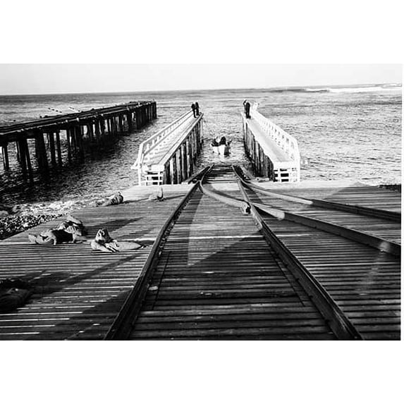 Boat Launch, Arena Cove Fine art canvas print (20" x 30")