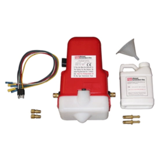 12" Red and White Boat Leveler Universal Motor Insta Trim #12700UNIV
