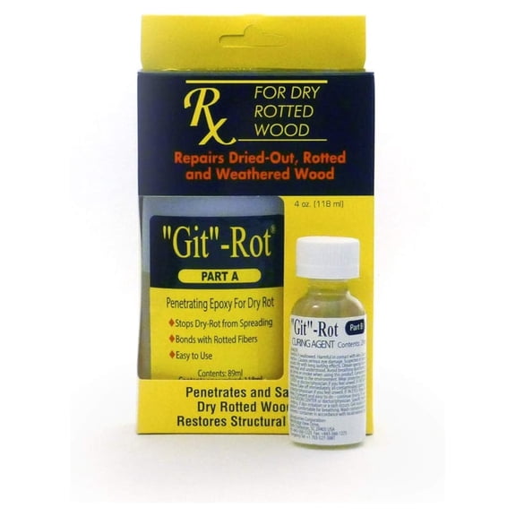 Boat Life Git-Rot Penetrating Epoxy Kit, 4-Ounce