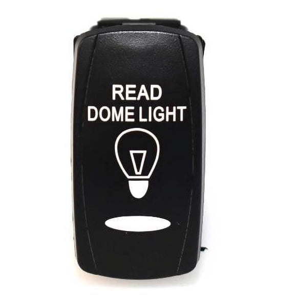 Boat Light Rocker Switch | Read Dome ON/OFF 12V 20A