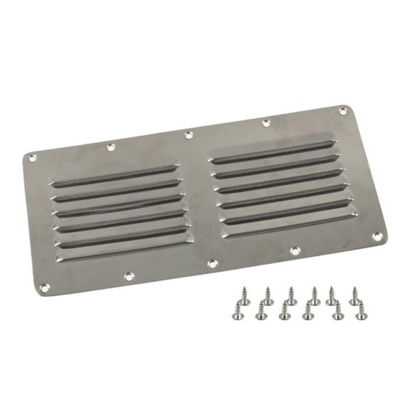 Boat Louver Vent Fittings Louvered Ventilator Replaces Accessories for Caravan Boat Hardware Fitting Marine Air Grill