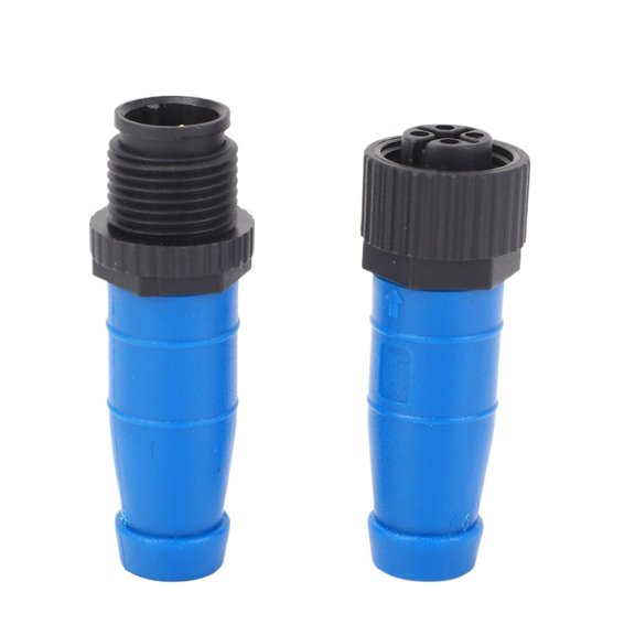 Boat M12 5Pin Male Female Terminator for NMEA 2000 Network Heat Cold Resistant Housing A Type M12 5Pin Resistor