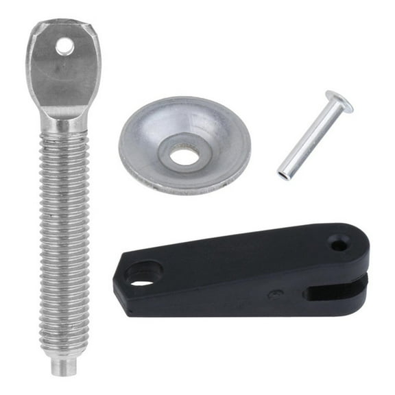 Boat Maintenance Outboard Transom Clamp Clamp Handle Bolt Outboard Motor Clamp Handle Boat Color Silver Functional Clamp Handle