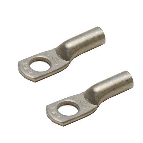 Boat Marine Wire Cable Ring Terminals | 3/8 Inch (Pair)