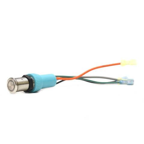 Boat On-Off Push Button Switch | 7/8 x 3 Inch Lighted Stainless Steel