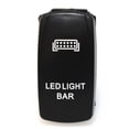 thumbnail image 1 of Carling On/Off/On Contura V Boat Rocker Switch | Light Bar 6 Spade 12V, 1 of 2