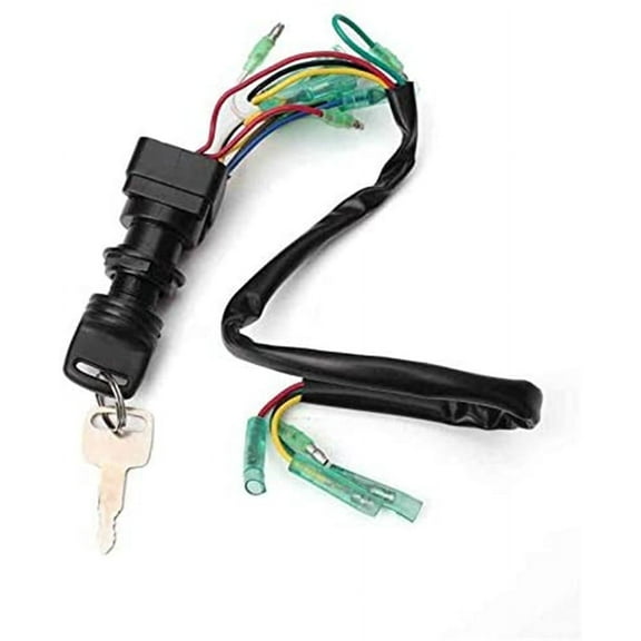 Boat Outboard Motor Control Ignition Main Key Switch 703-82510-43-00 Compatible for Yamaha