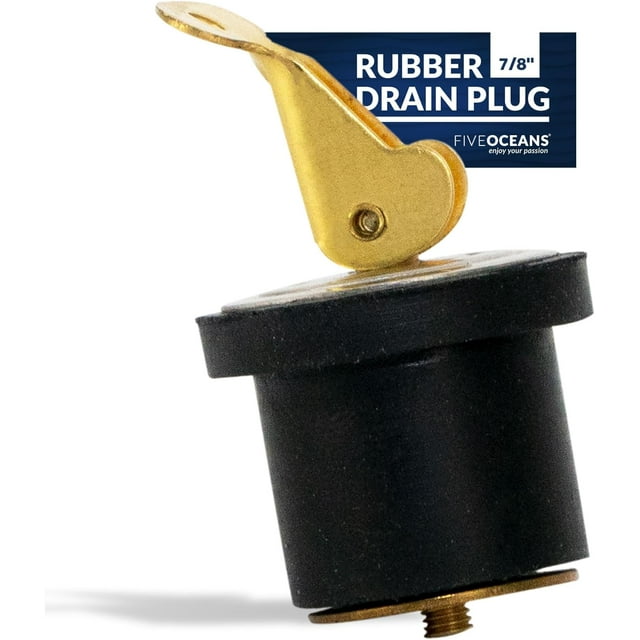 Boat Plug, Livewell Bailer Drain Plug, For 7/8Inch Diameter Drains