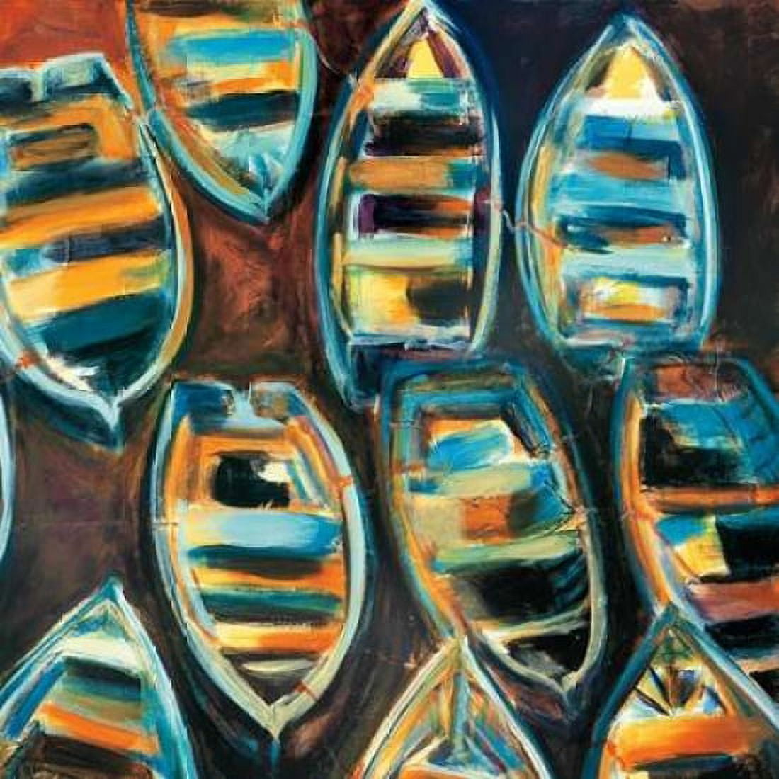 Boat Pods Canvas Art - GA Hickman (24 x 24)