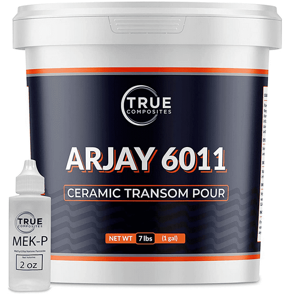 Boat Pourable Transom Repair Arjay 6011 Repair Kit Material Pourable Compound