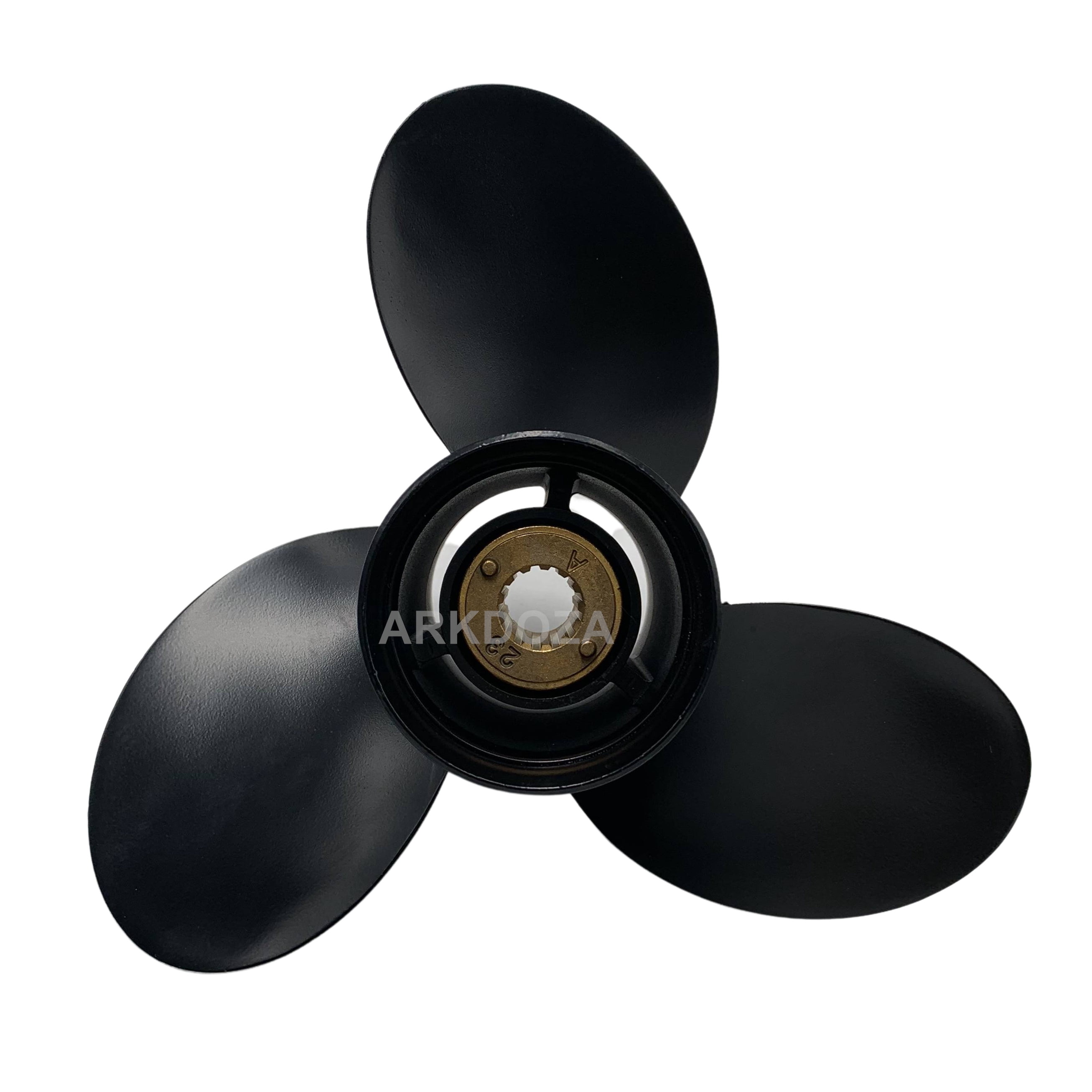 10 7/8x11 Pitch Aluminum Propeller – 13 Spline RH For Mercury Mariner 25-75 HP Outboards, Includes Hub Kit (48-85632A45)