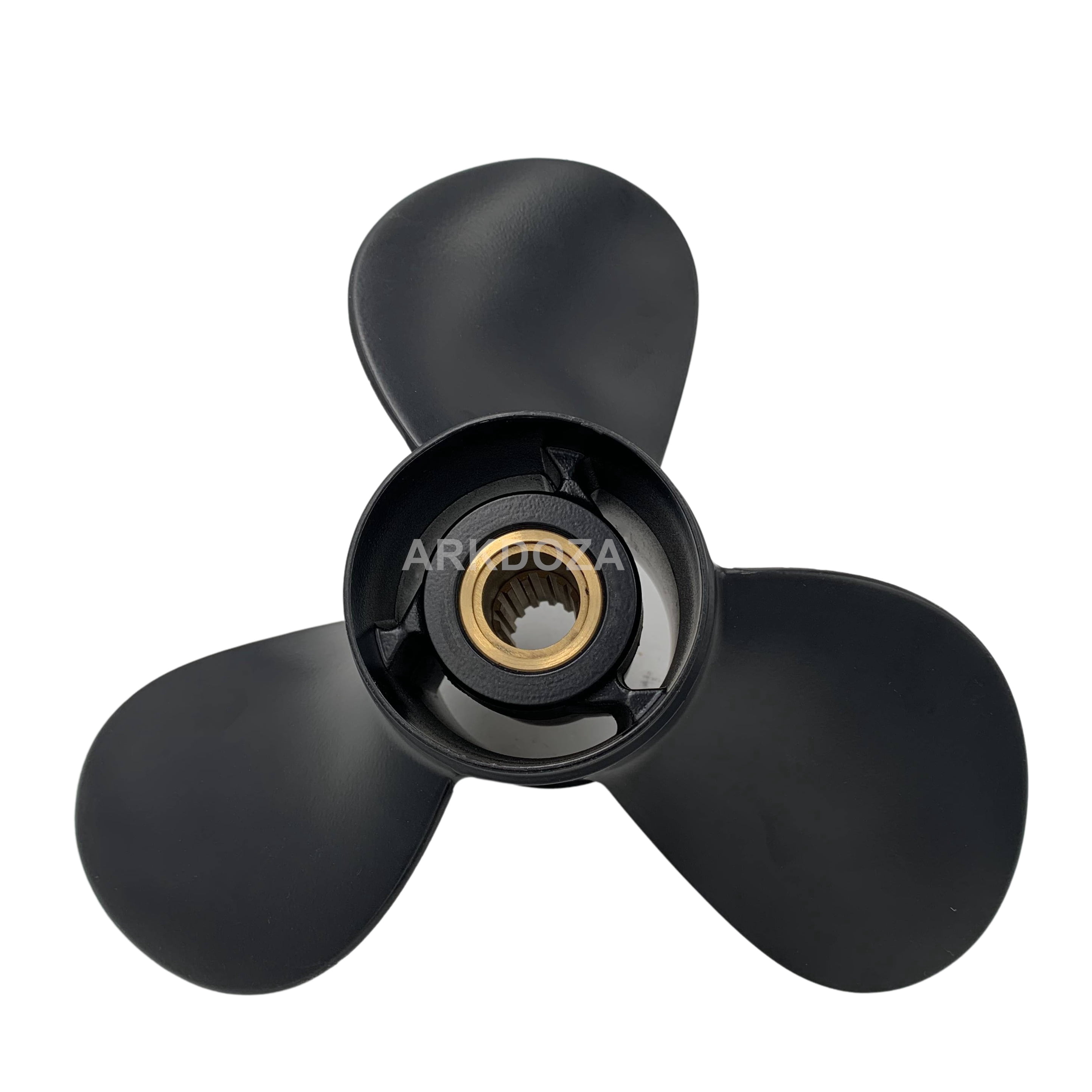 74 Inch Propeller Boat Propeller 10x17 for Mercury Outboard 25-60HP Aluminum 13 Tooth OEM ...