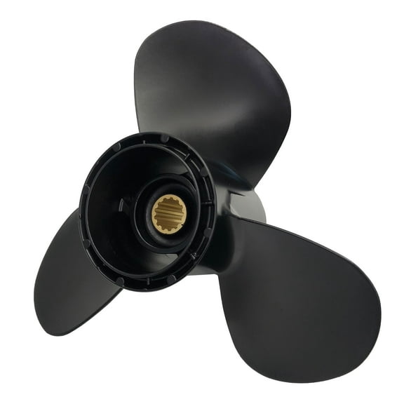 Boat Propeller 11 1/2 X 13 for Suzuki Outboard 35-65HP Motor Engine 13 Tooth Spline Outboard Propellers 58100-94313-019 11.5x13