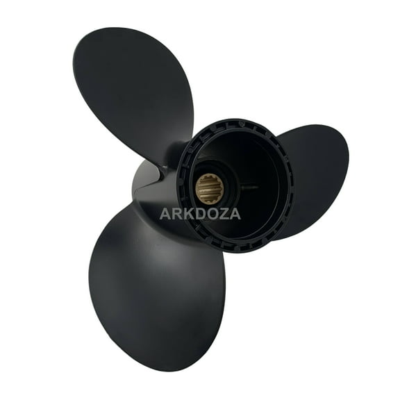 Boat Propeller 11x15 for Suzuki Outboard DT40/DF40/DT50/DF50 Aluminum 13 Tooth OEM NO:58100-88L62-019
