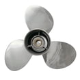 thumbnail image 1 of Boat Propeller 11x15 for Tohatsu Outboard 40-50HP Stainless Steel 13 Tooth OEM NO:3T5B64532-1, 1 of 4