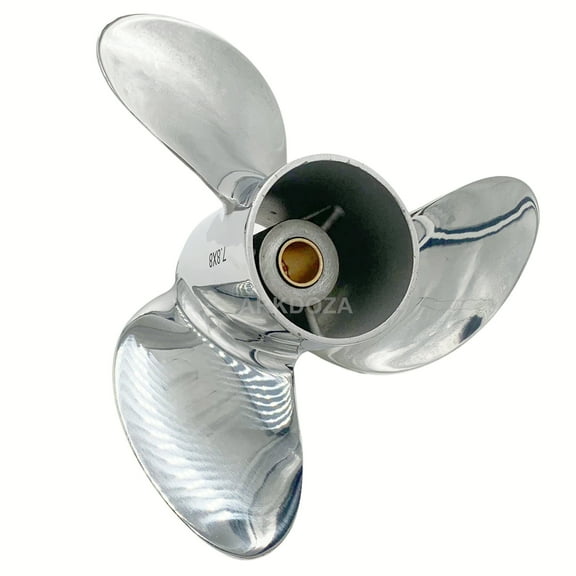 Boat Propeller 7.8x8 for Tohatsu Outboard 5-6HP Stainless Steel 12 Tooth OEM NO:3R1B64514-2