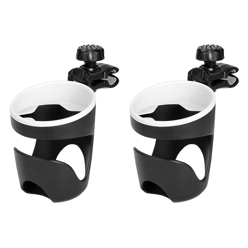Boat Rail Cup Holder Universal Drinks Holders Rotation Adjustable Clamp Boat Drink Holder 2Pcs
