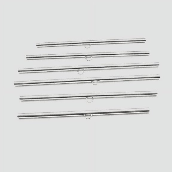 Boat Rail Station Kit | Tubing Railing Stainless Steel (Set of 6)