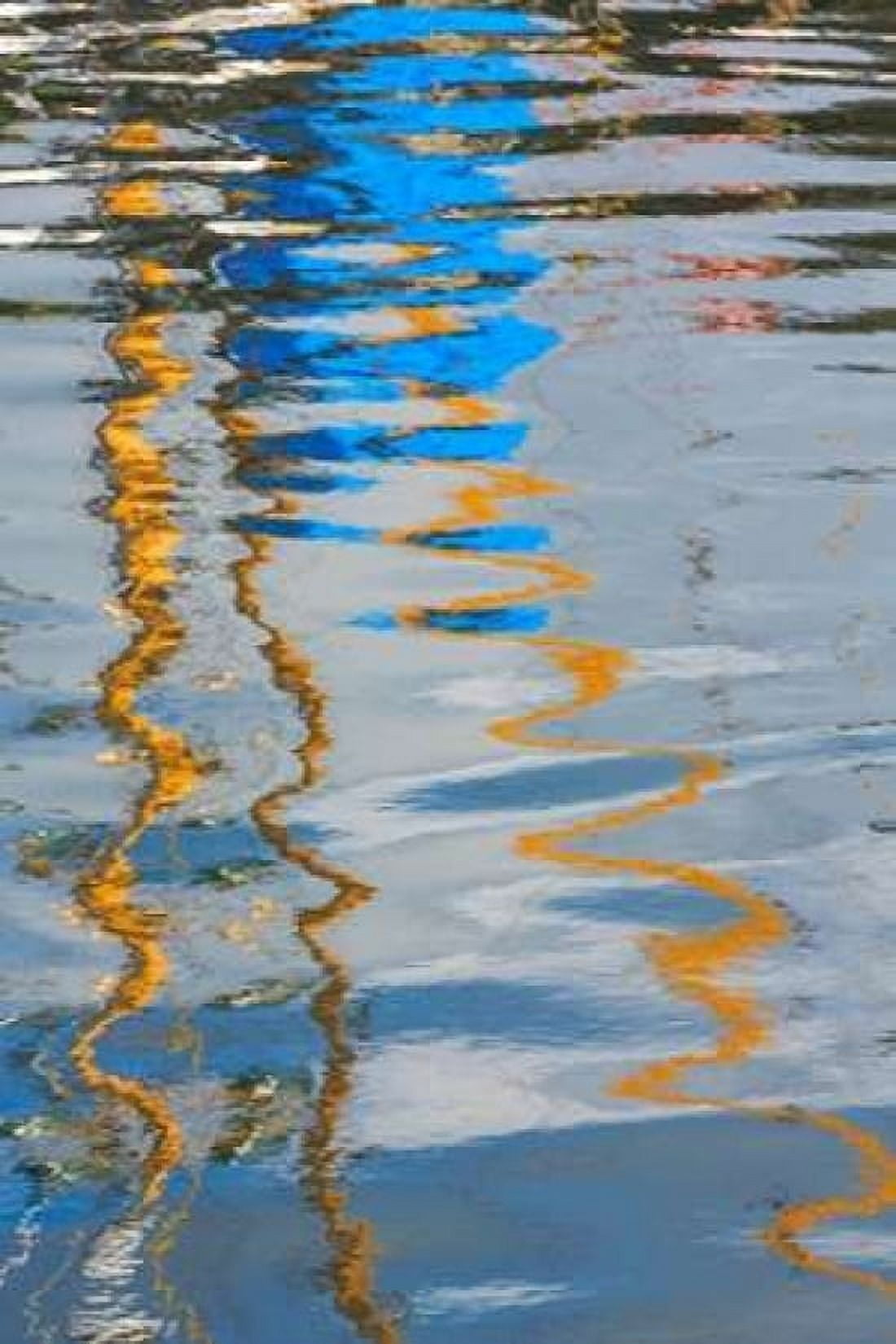 Boat Reflection I Canvas Art - Kathy Mahan (24 x 36)