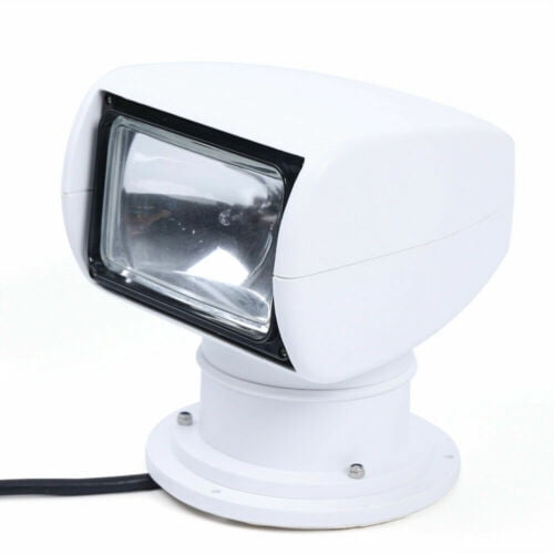Boat Remote Control Spotlight Truck Marine Yacht Remote Searchlight 12V 100W