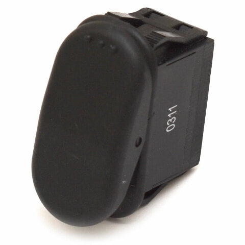Boat Rocker Switch | Blank On/Off 21A 14V 2-Spade Black