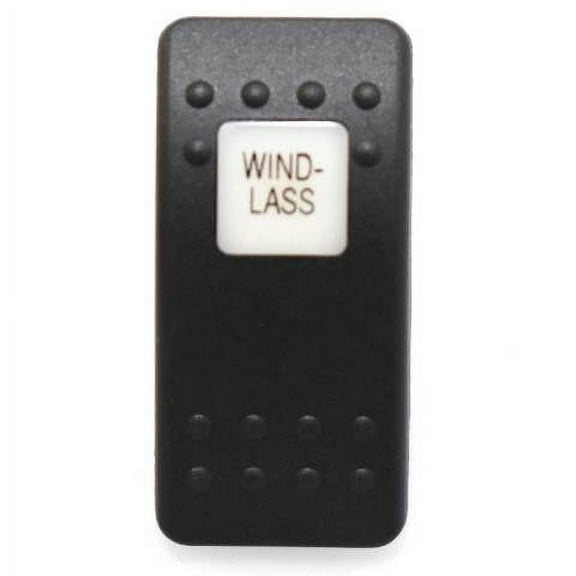 Boat Rocker Switch Cover | Windlass Actuator Matte Black