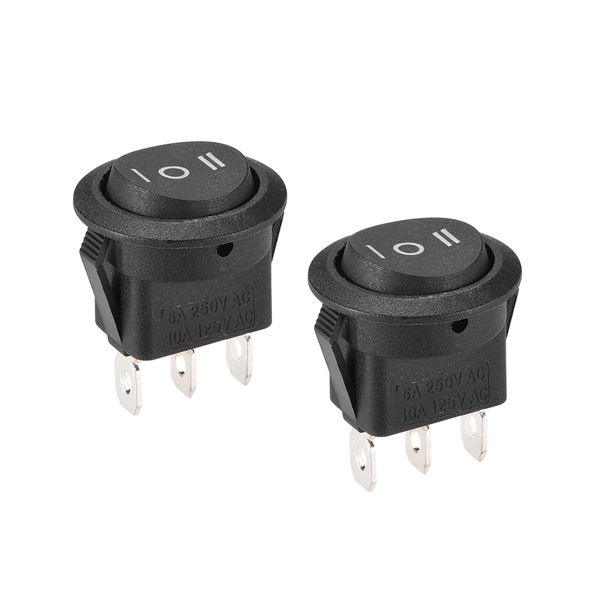 Uxcell Waterproof Rocker Switch - SPST ON/ON, 3-Pin, 250V/15A, For Marine & DIY (2-Pack) - View #13