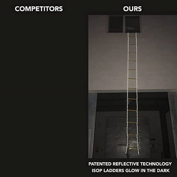 Boat Rope Ladder 3 Steps - Waterproof Strap Ladder for Kids or Adults | Marine Climbing Rope | Inflatable Boat, Pontoon, Kayak, Yacht