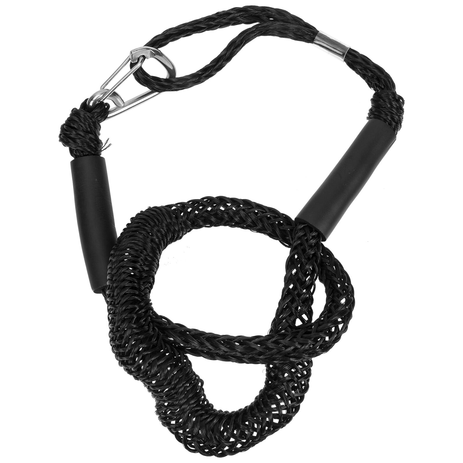 Boat Rope Outdoor Marine Accessories for Boats Black Bungee Cords Kayak Dock Mooring Line Yacht