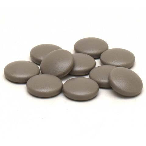 Boat Seat Button Snaps 1990583 | Faux Leather Taupe 3/8 Inch (Set of 10)