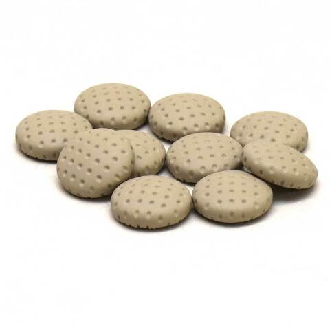Boat Seat Button Snaps 2092375 | Beige Perforated 3/8 Inch (Set of 10)