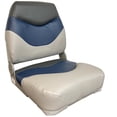 thumbnail image 1 of Boat Seat, Mid Back, Fold Down, Tracker Style 1011-ALDC Marble/Navy/Charcoal, 1 of 4