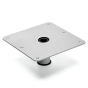 Boat Seat Mount, 7" x 7" Boat Seat Pedestals Crafted from SPHC Steel for Superior Anti-Rust & Corrosion, Compatible with Any 3/4" Pedestal Pins, Easy Installation