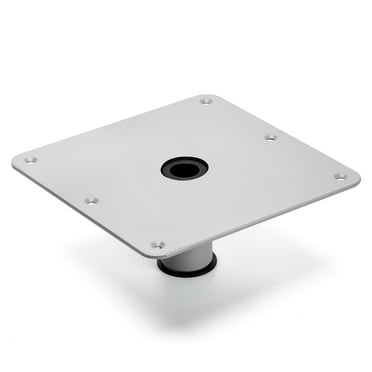 Boat Seat Mount, 7" x 7" Boat Seat Pedestals, Stainless Steel Material for Superior Anti-Rust & Corrosion, Suitable for Any 3/4" Pedestal Pins, Easy Installation