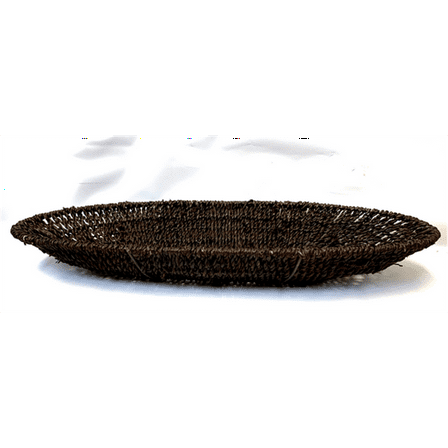 Boat Shaped Brown Seagrass Tray
