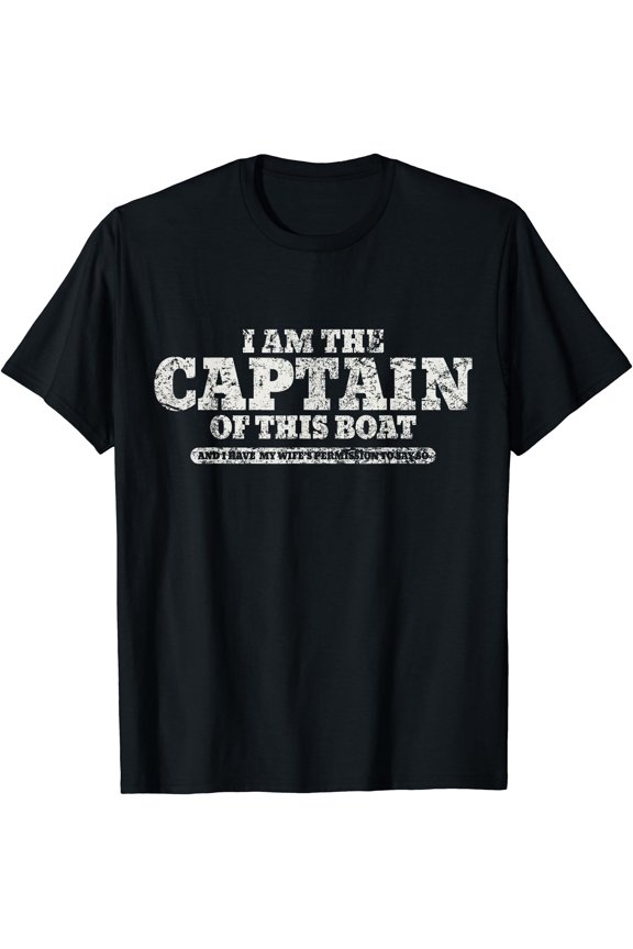 Boat Ship Captain Rules T-Shirt Unisex T-Shirt