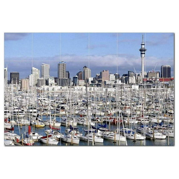 Boat Ship Ceramic Tile Mural Kitchen Backsplash Bathroom Shower, 404222-S64