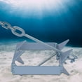 thumbnail image 1 of Boat Sliding Cube Anchor, Foldable, Steel Construction with Galvanized Finish, Reliable Boat Anchoring with Fixed Teeth, 1 of 5