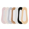 thumbnail image 1 of Boat Socks Women's Invisible Socks Socks Shallow Summer Ice Women's Boat Socks Silicone Non-Slip, 1 of 6